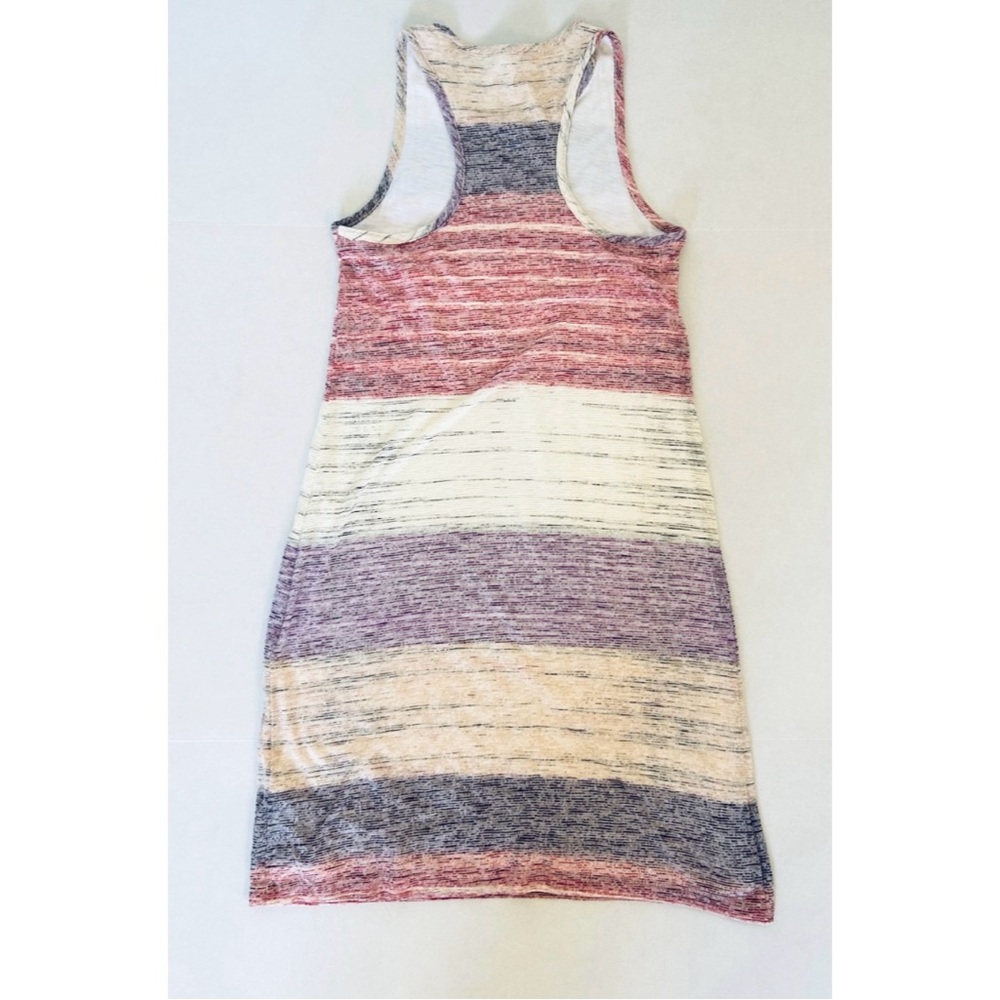 Splendid Racerback Striped Multicolor Tank Dress Women’s Size XS - Picture 3 of 6